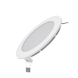 Светильник встраиваемый Gauss LED, 9W, 660lm, 4100K, Ø145x22мм, IP20, белый