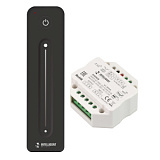 INTELLIGENT ARLIGHT Диммер SMART-SET-TRIAC-601-72-DIM-PD-IN Black (230V, 1x1.5A, ПДУ LINE, TY, 2.4G) (IARL, IP20 Пластик