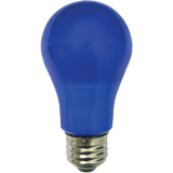 Лампа светодиодная Ecola classic   LED color  8,0W A55 220V E27 Blue Синяя 360° (композит) 108x55
