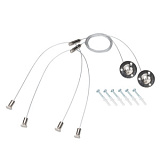 Подвес LINE-6070 2x2m Set (Pad 9x2mm) (Arlight, Металл)