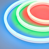 Герметичная лента MOONLIGHT-5000S-SIDE-5060-84-24V RGB (12х24mm, 12W, IP68) (Arlight, 12 Вт/м, IP68)