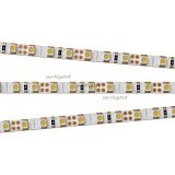 Светодиодная лента RT-A120-5mm 12V Cool 15K (9.6 W/m, IP20, 2835, 5m) (Arlight, 9.6 Вт/м, IP20)