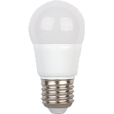 Лампа светодиодная Ecola globe   LED  5,4W G45  220V E27 4000K шар (композит) 89x45