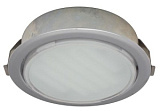  Ecola GX53 DL Светильник Встраиваемый (для твер. пов. и мебели) Хром  28х93