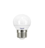 Лампа светодиодная Лампа LED GENERAL GLDEN-G45F-5-230-E27-2700 74x45 639400