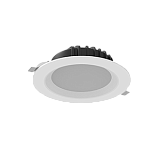 Светильник встраиваемый Varton DL-01 LED, 16W, 1300lm, 3000K, Ø190х65мм, IP44, белый