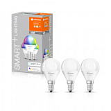 SMART+ WiFi Mini Bulb Multicolour 40 5 W/2700…6500K E14 (x3) Wi-Fi Яндекс