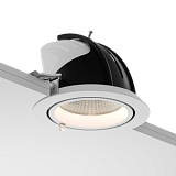 Светильник встраиваемый Vian, 40 Вт, 4000К, CRI 90, белый, 36°, Master Track,d 155/140 мм 