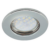  Ecola Light MR16 DL90 GU5.3 Светильник встр. плоский Хром 30x80 - 2pack