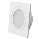 Светодиодный светильник LTM-S60x60WH-Frost 3W Warm White 110deg (Arlight, IP40 Металл, 3 года)