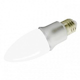 Лампа светодиодная Светодиодная лампа E27 CR-DP Candle-M 6W Day White