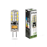 Лампа светодиодная LED 2вт 12в G4 белый капсульная (LB-420)