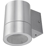 Ecola GX53 LED 8003A светильник накладной IP65 прозрачный Цилиндр металл. 1*GX53 Cатин-хром 114x140x90