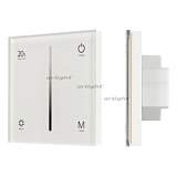 Панель SMART-P6-DIM-G-IN White (12-24V, 4x3A, Sens, 2.4G) (Arlight, IP20 Пластик, 5 лет)