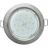 Ecola GX53 H4 Downlight without reflector_chrome (светильник) 38х106