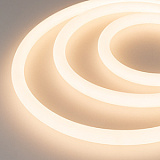 Светодиодная лента герметичная MOONLIGHT-SIDE-A336-D25mm 24V Warm2300 360deg (14.4 W/m, IP65, 2835, 5m, wire x1) (Arlight, Боковой вы