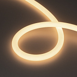 Светодиодная лента герметичная MOONLIGHT-TOP-A336-D18mm 24V Warm3000 360deg (14.4 W/m, IP65, 2835, 5m, wire x1) (Arlight, -)
