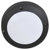 Ecola GX53 LED B4139S светильник накладной IP65 матовый Круг алюмин. 1*GX53 Черный 145x145x65