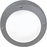 Ecola GX53 LED B4139S светильник накладной IP65 матовый Круг алюмин. 1*GX53 Серый 145x145x65