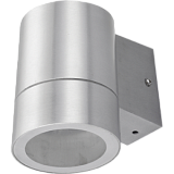 Ecola GX53 LED 8003A светильник накладной IP65 прозрачный Цилиндр металл. 1*GX53 Cатин-хром 114x140x90