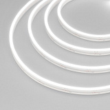 Светодиодная лента герметичная MOONLIGHT-SIDE-A120-06x12mm 24V White6000 (9.6 W/m, IP65, 5m, wire x2) (Arlight, -)