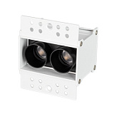 Светильник MS-ORIENT-BUILT-TRIMLESS-TC-S38x67-5W Warm3000 (WH-BK, 30 deg, 230V) (Arlight, IP20 Метал