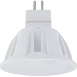 Лампа светодиодная Ecola Light MR16   LED  4,0W 220V GU5.3 M2 2800K матовое стекло 46x50