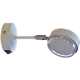 Ecola GX53 FT4173 светильник поворотный на среднем кроншт. белый 210х80