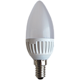Лампа светодиодная Ecola candle LED 4,4W 220V E14 2700K свеча 102x36