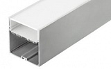 Профиль с экраном SL-LINE-7477-2500 ANOD+OPAL (Arlight, Алюминий)