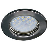  Ecola Light MR16 DL90 GU5.3 Светильник встр. плоский Черный Хром 30x80 - 2pack
