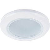  Ecola MR16 DL80 GU5.3 светильник встр. защищенный IP65 белый 32x93