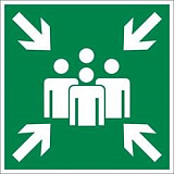 ПЭУ 021 Место сбора, тип Е21 (250x250) K 300 пиктограмма