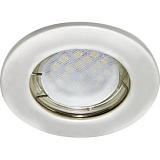  Ecola Light MR16 DL90 GU5.3 Светильник встр. плоский Перламутровое серебро 30x80 - 2pack