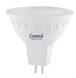 Лампа светодиодная GO-MR16-5-230-GU5.3-2700 20/100