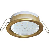 Ecola GX53 PD Светильник Встраиваемый глубокий легкий Золото 31x95