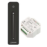 INTELLIGENT ARLIGHT Диммер SMART-SET-TRIAC-601-72-DIM-PD-IN Black (230V, 1x1.5A, ПДУ LINE, 2.4G) (IARL, IP20 Пластик, 5 