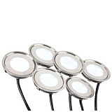 Набор KT-R-6x0.5W LED Warm White 12V (круг)