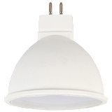 Лампа светодиодная Ecola MR16   LED Premium  5,4W 220V GU5.3  6000K матовое стекло (композит) 52x50