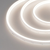 Светодиодная лента герметичная MOONLIGHT-TOP-U-A156-13x12mm 24V Day4000 (11 W/m, IP67, 5m, wire x2) (Arlight, Боковой вывод кабеля)