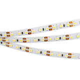 Светодиодная лента RT 2-5000 12V Warm2400 2x (3528, 600 LED, LUX) (Arlight, 9.6 Вт/м, IP20)