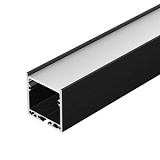 Профиль SL-LINE-3535-3000 BLACK (BY) (Arlight, Алюминий)