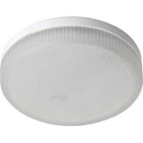 Ecola GX53   LED  8,5W Tablet 220V 2800K матовое стекло (композит) 27x75