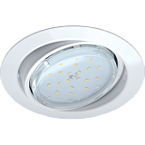  Ecola GX53 FT9073 светильник встраиваемый поворотный белый 40x120