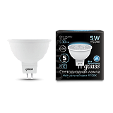 Лампа светодиодная Лампа Gauss LED MR16 GU5.3 5W 12V 4100K 1/10/100