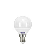 Лампа светодиодная Лампа LED GENERAL GLDEN-G45F-5-230-E14-4500 78x45 640400