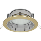  Ecola GX53 H2R Downlight with reflector_gold (светильник) 58х125