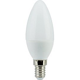 Лампа светодиодная Ecola candle   LED 6,0W 220V E14 4000K свеча (композит) 101x37
