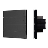 INTELLIGENT ARLIGHT Кнопочная панель SMART-DMX512-801-22-8G-8SC-DIM-IN Black (230V, 2.4G) (IARL, IP2