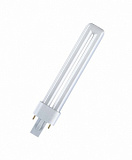 Энергосберегающая лампа компактная  DULUX S 7W/41-827 G23